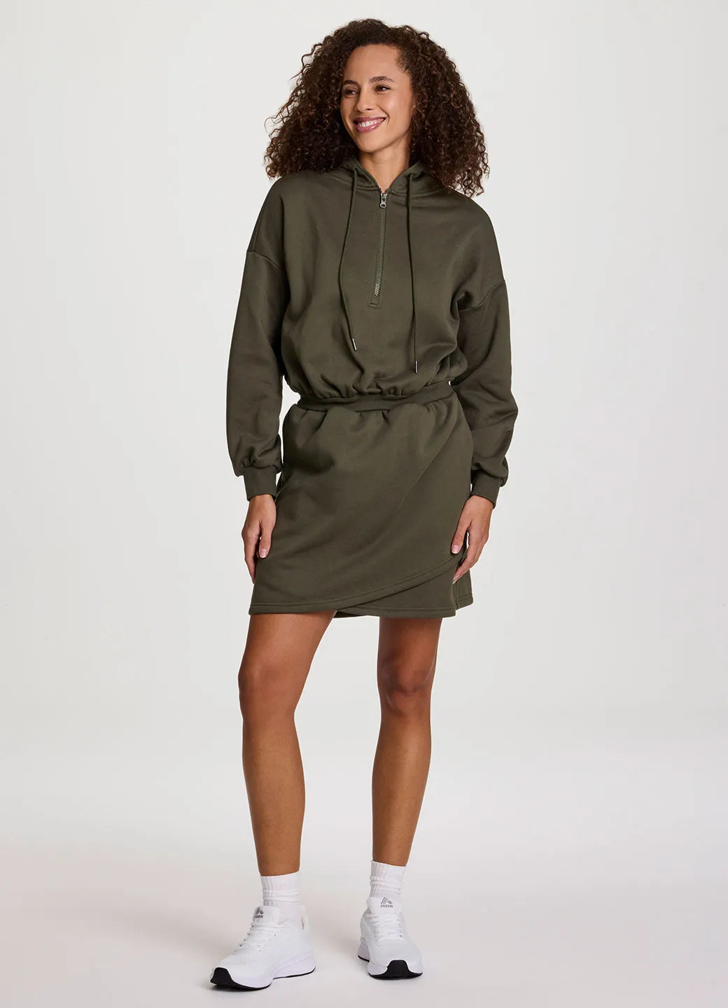 Everyday Fleece Hoodie Dress