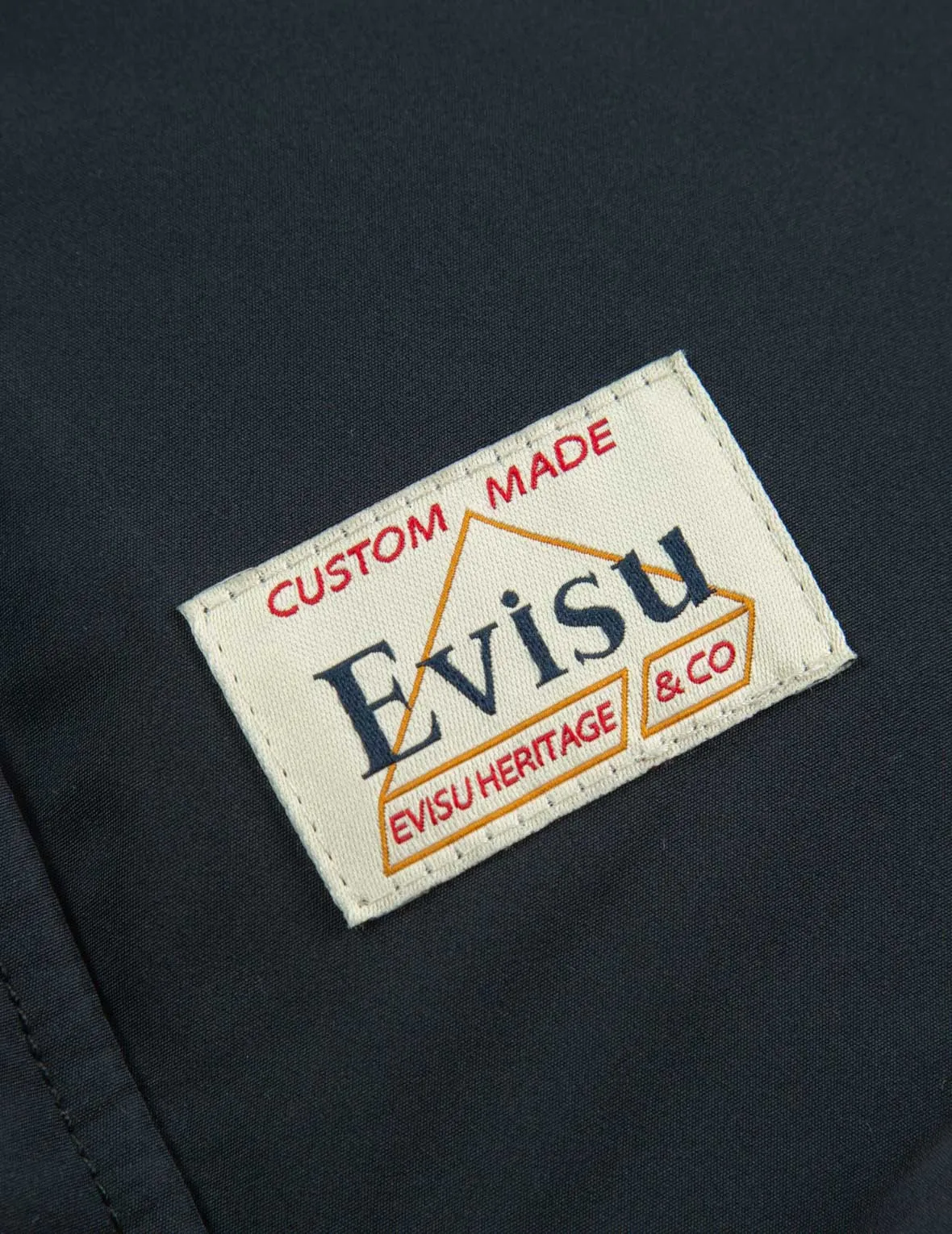 EVISU Squad Daicock Print Down Coat