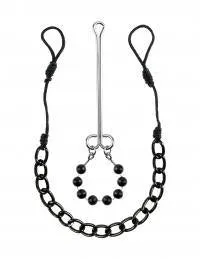 Fetish Fantasy Series Limited Edition Nipple & Clit Jewelry - Black