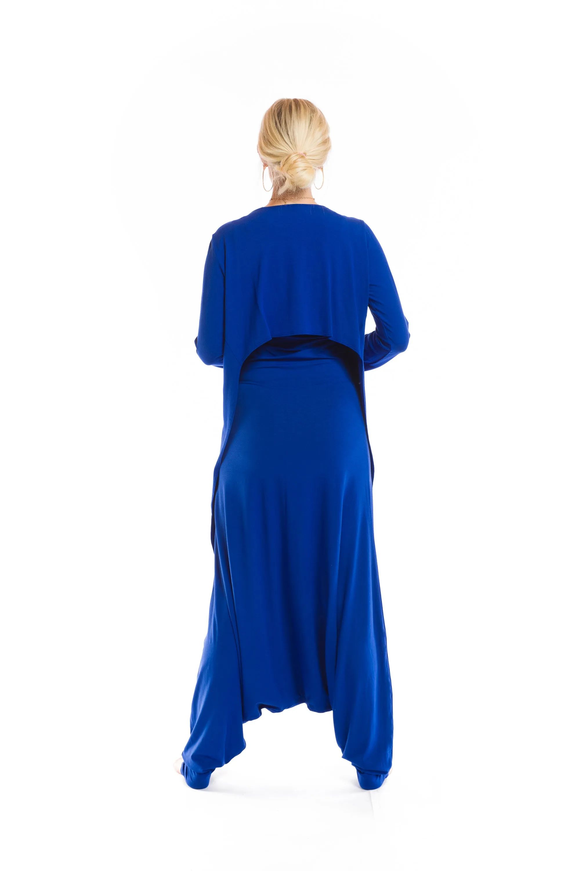 FITTED JUMPSUIT COBALT BLUE