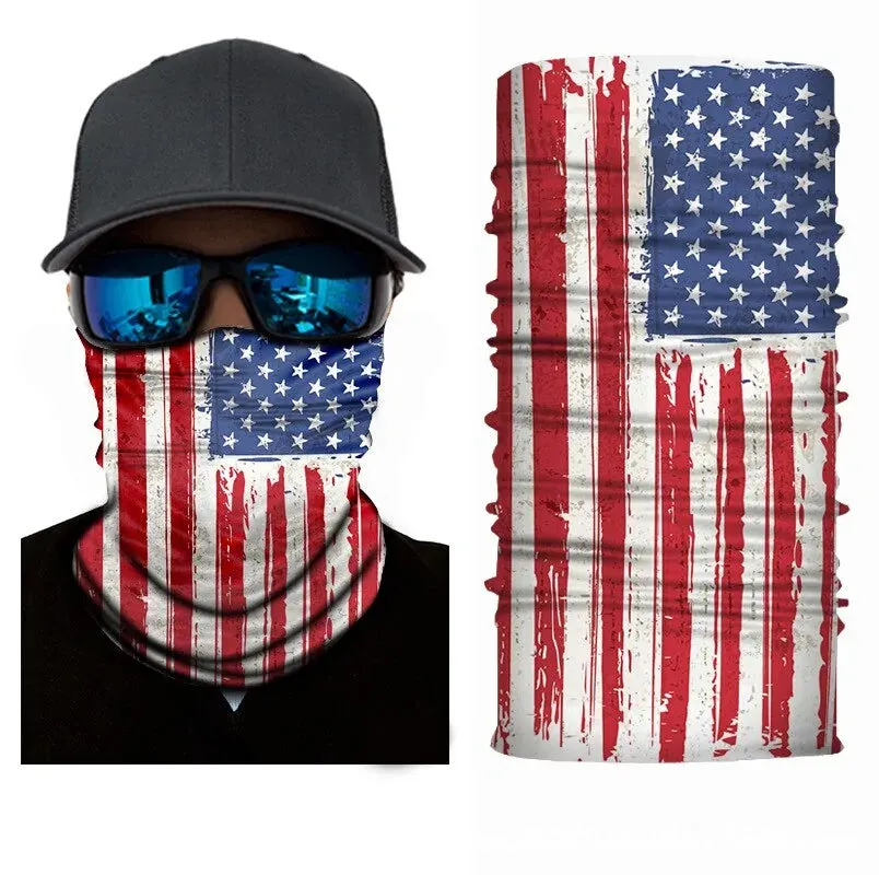 Flag Neck Gaiter Face Bandana