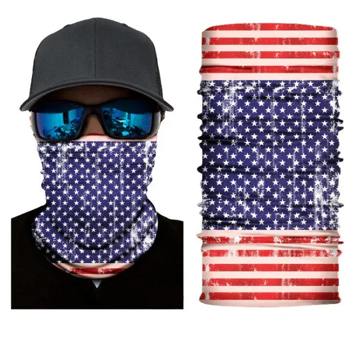 Flag Neck Gaiter Face Bandana