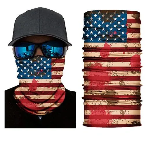 Flag Neck Gaiter Face Bandana