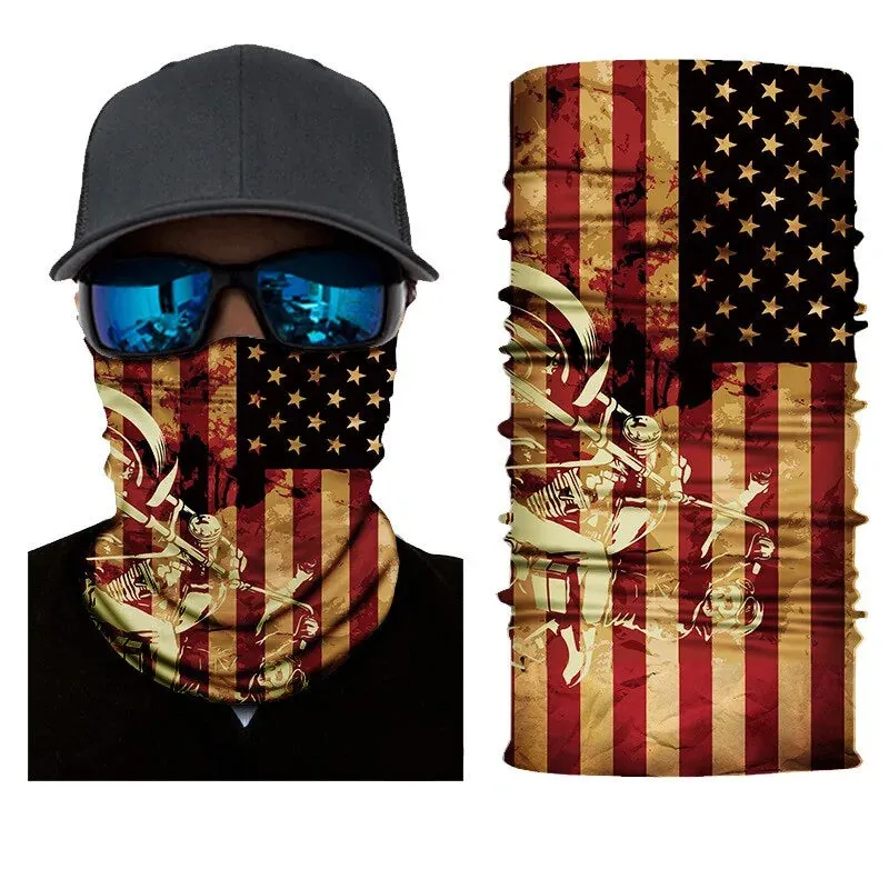 Flag Neck Gaiter Face Bandana