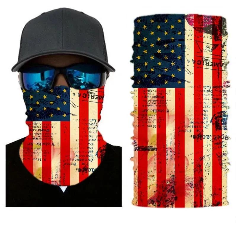 Flag Neck Gaiter Face Bandana