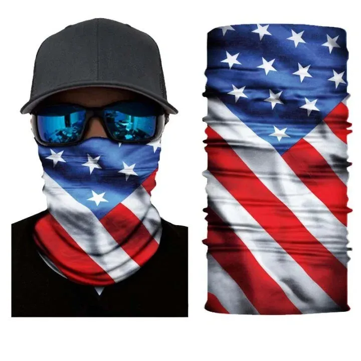 Flag Neck Gaiter Face Bandana