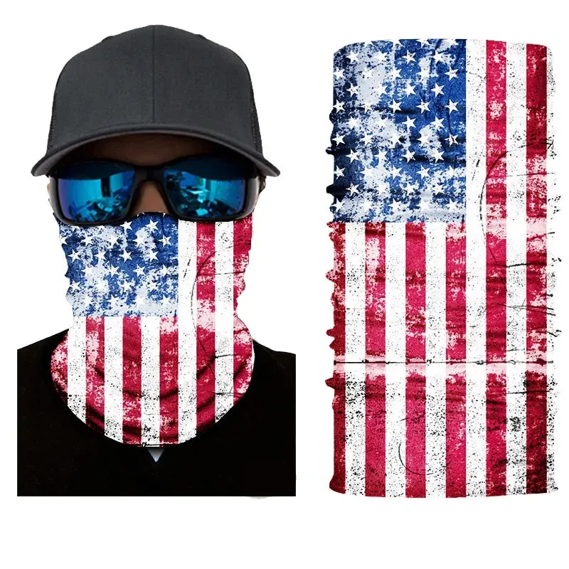 Flag Neck Gaiter Face Bandana