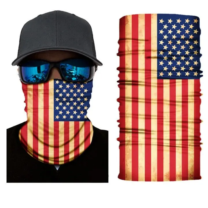 Flag Neck Gaiter Face Bandana