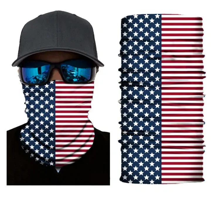 Flag Neck Gaiter Face Bandana