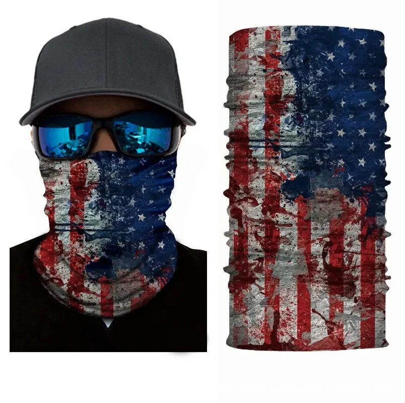 Flag Neck Gaiter Face Bandana