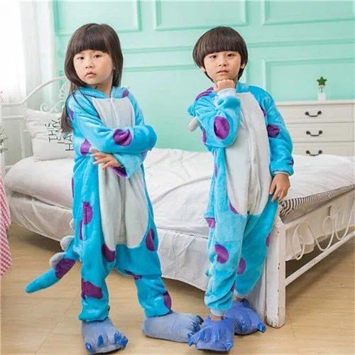 Funny Stitch One-Piece Animal Carnival Cosplay Suits For Kids