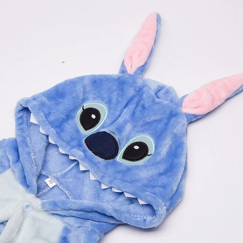 Funny Stitch One-Piece Animal Carnival Cosplay Suits For Kids