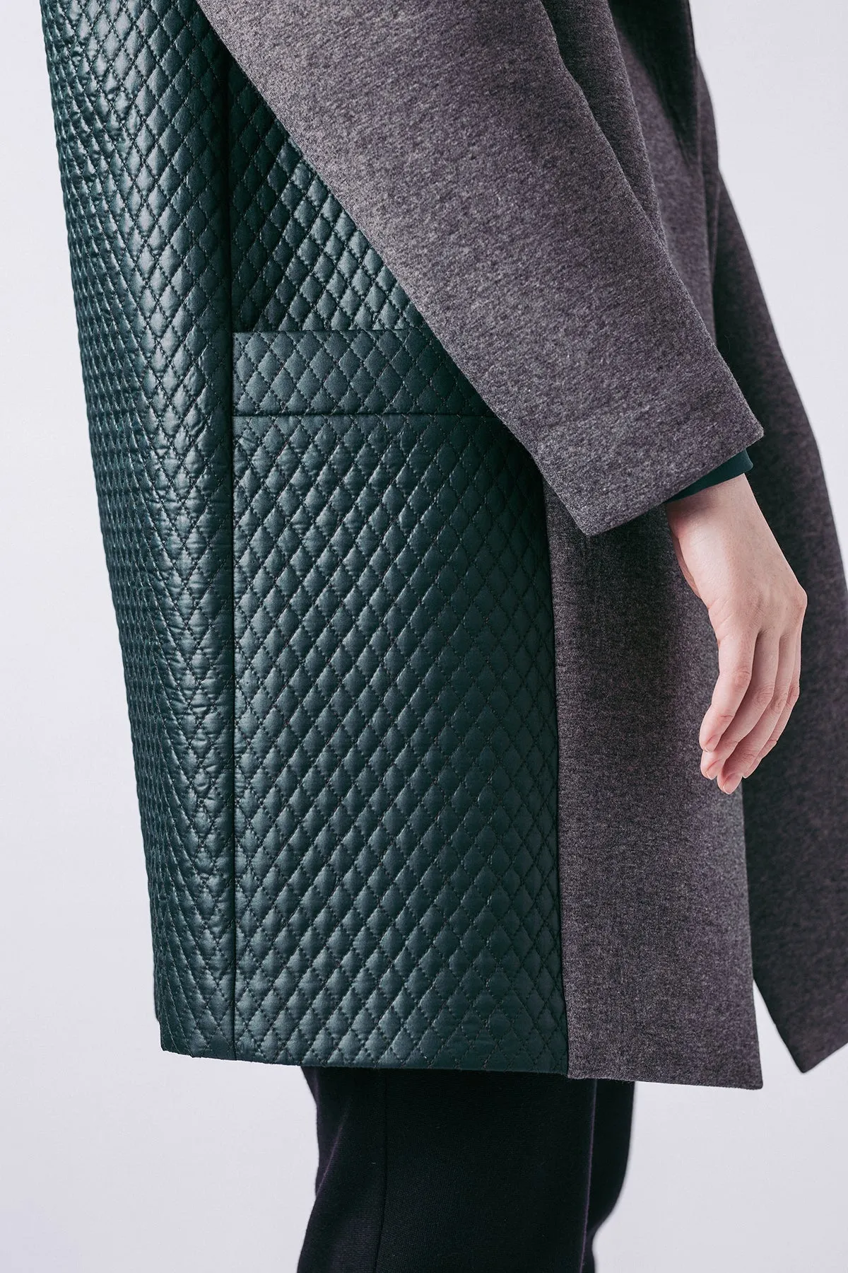 Gaia quilted coat