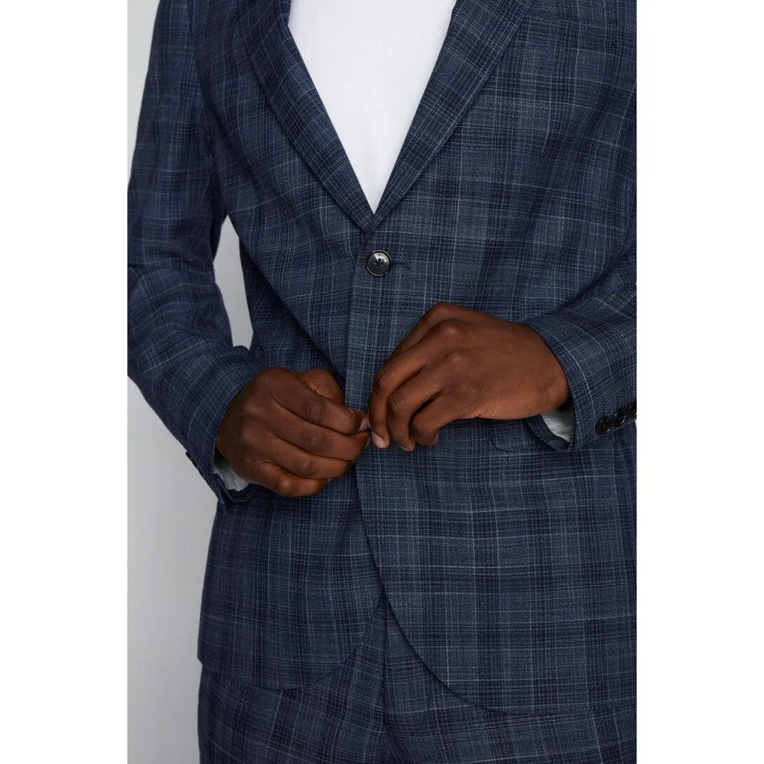 GEORGE CHECK BLAZER