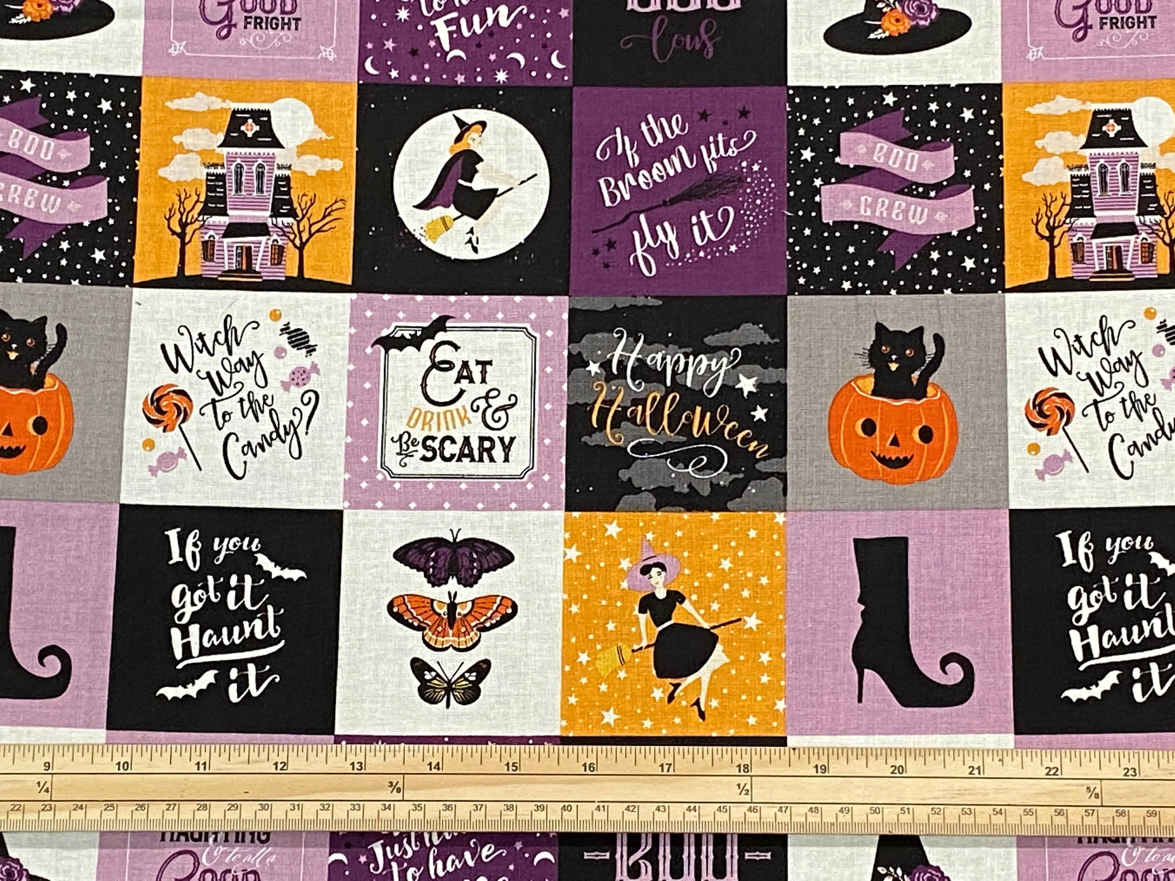 Halloween - Korean Patchwork Cotton