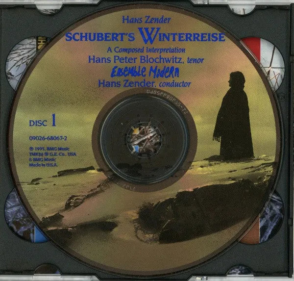 Hans Zender - Hans Peter Blochwitz, Ensemble Modern, Hans Zender - Schubert's Winterreise (A Composed Interpretation) (2xCD, Album) (NM or M-)