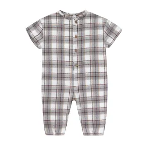 Hayes Jumpsuit - French Blue Flannel - FINAL SALE