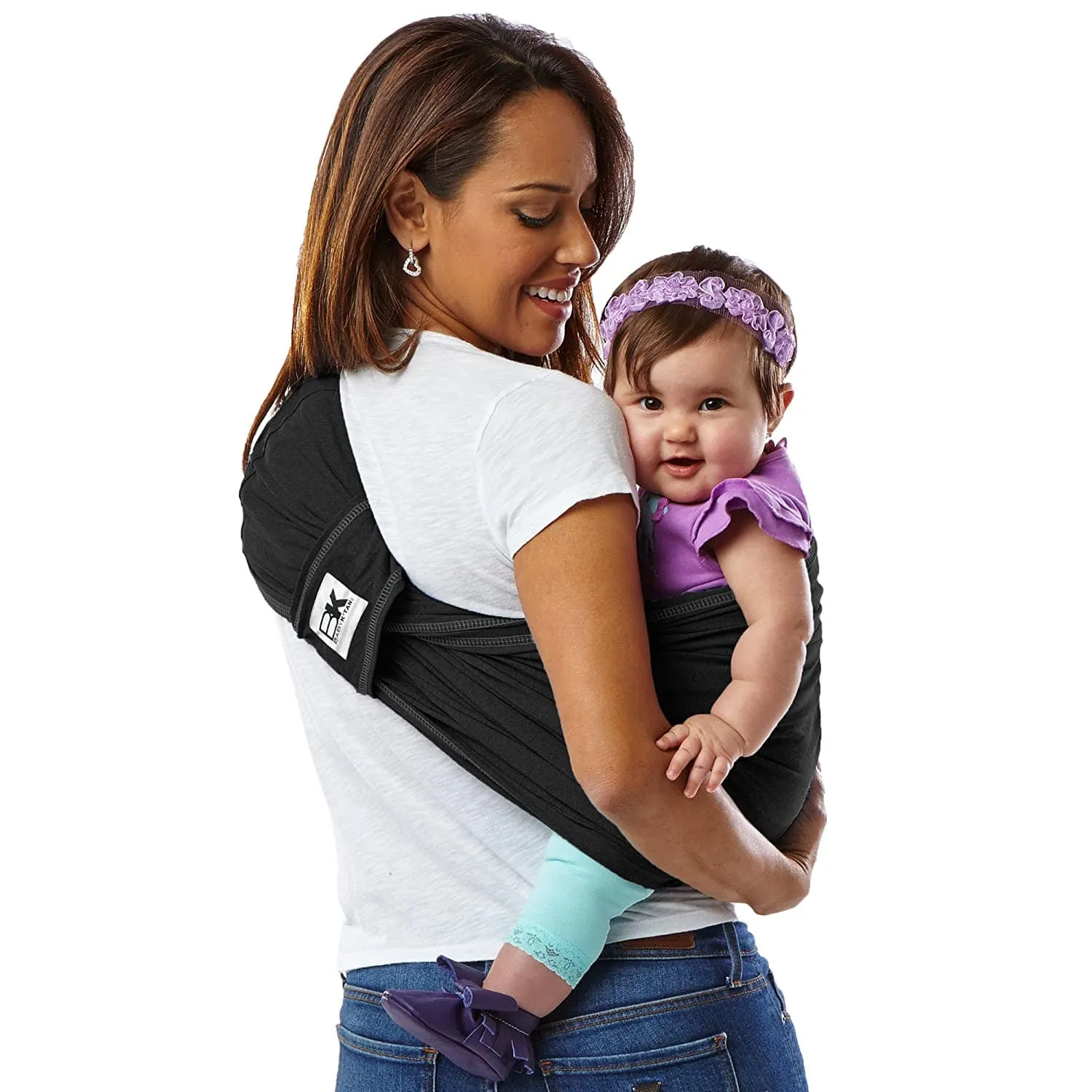 Heather Gray Baby K'tan Original Baby Carrier