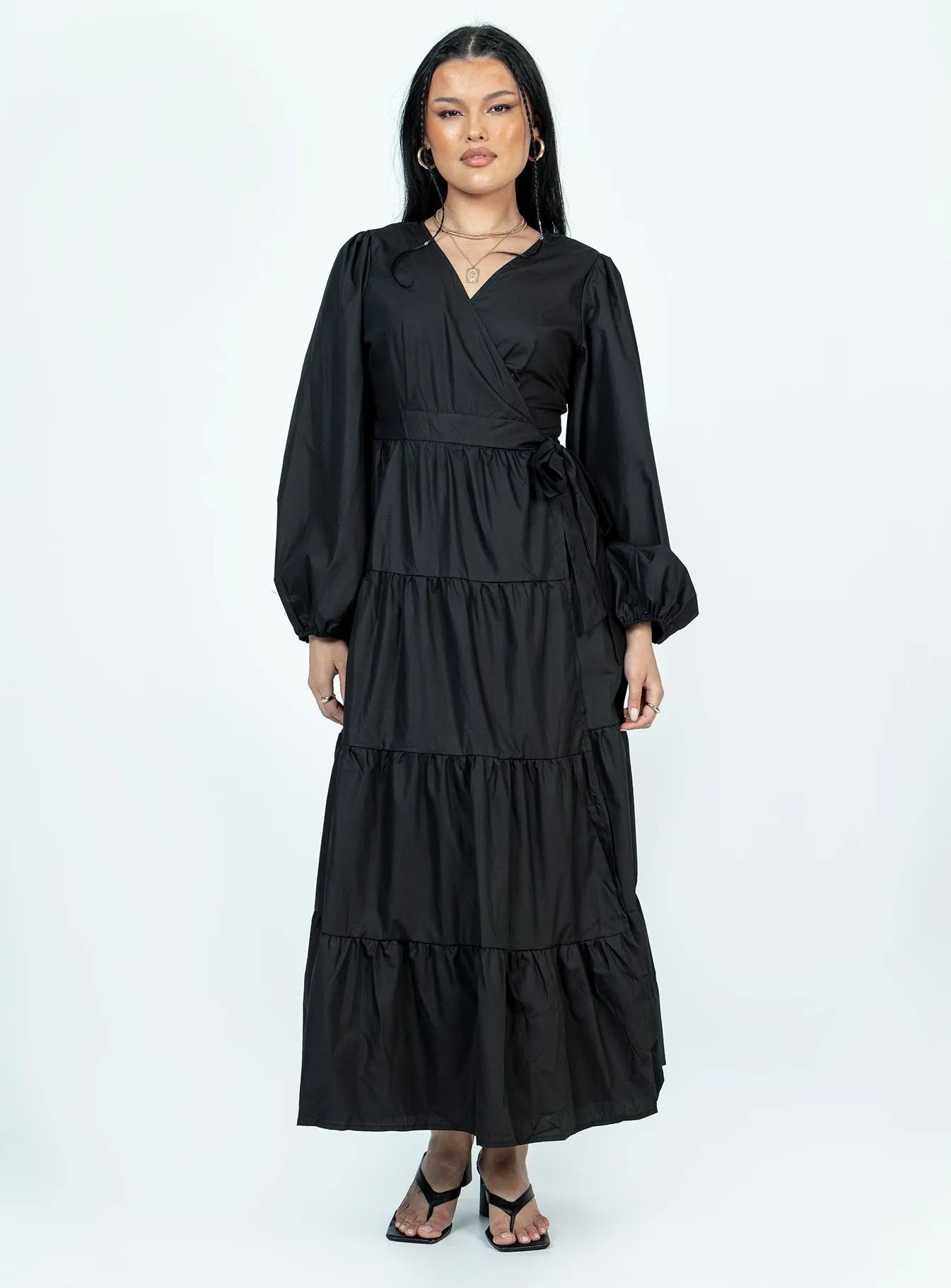 Helima Maxi Dress Black