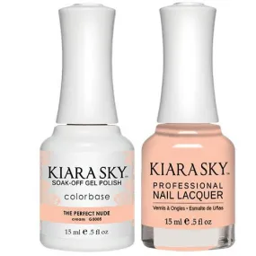 Kiara Sky All-in-One Gel   Polish Duo - 5005 The Perfect Nude