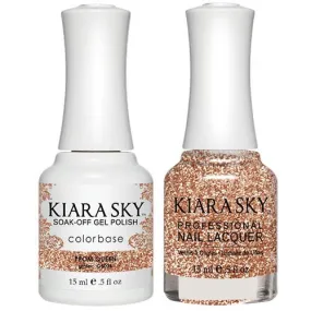 Kiara Sky All-in-One Gel   Polish Duo - 5026 Prom Queen