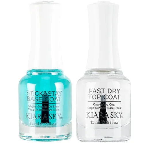 Kiara Sky Stick Base & Fast Dry Top Coat Duo