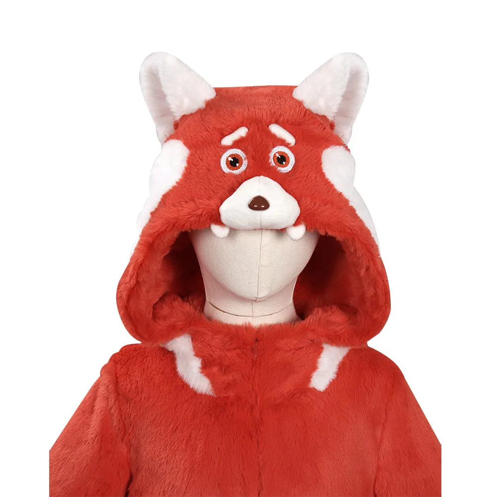 Kids Children Turning Red Mei Jumpsuit Sleepwear Cosplay Costume