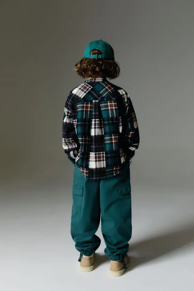 Kids' Standford Pant Azure Teal Green