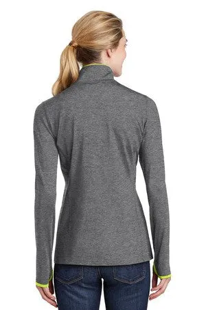 Ladies Sport-Wick stretch contrast full zip jacket-sjp