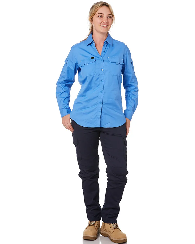 Ladies Staple Cargo Pants - Navy