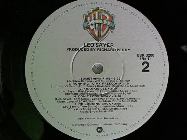 Leo Sayer - Leo Sayer (LP, Album, Jac) (NM or M-)