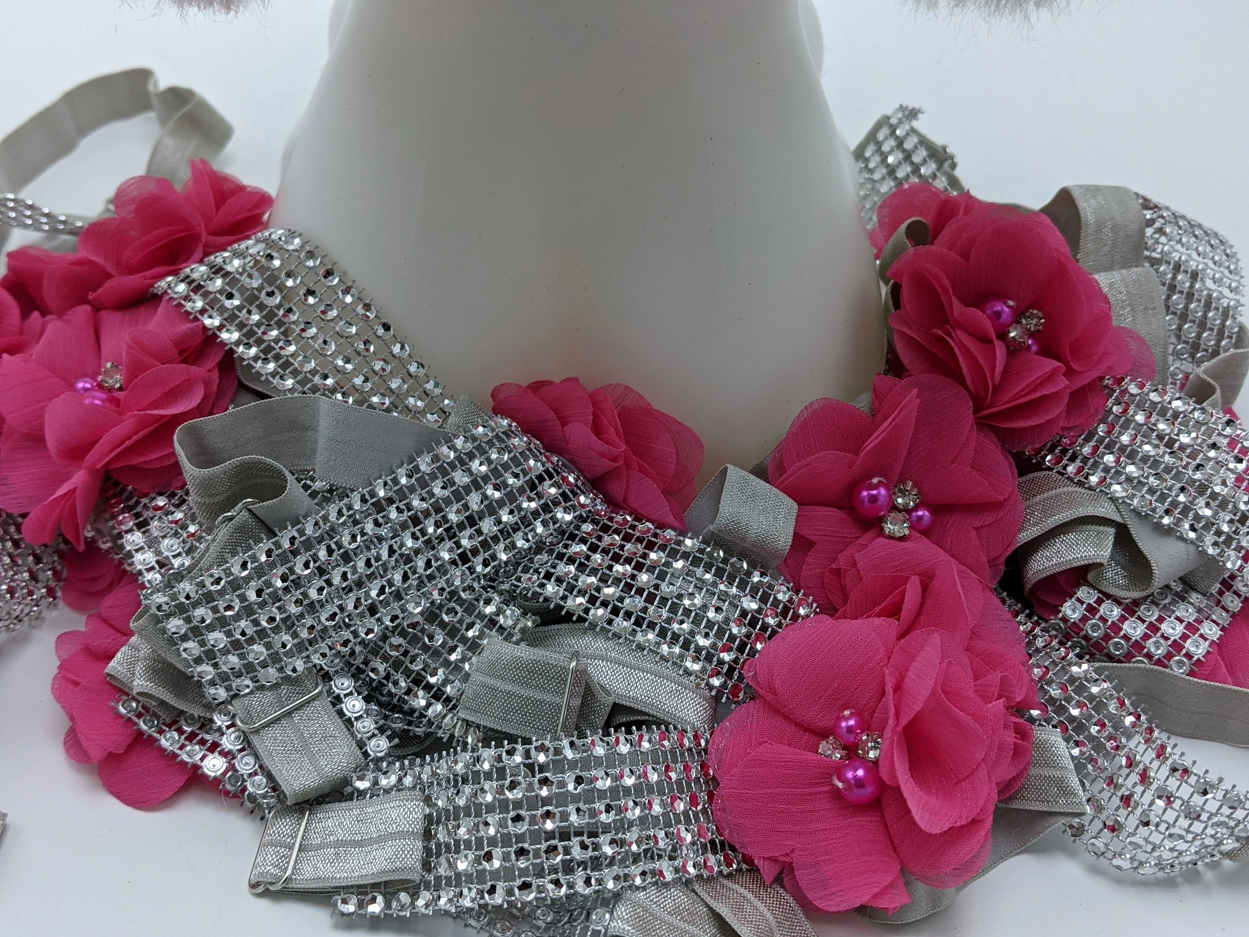 Limited Edition Sparkle wrap collars-Chiffon