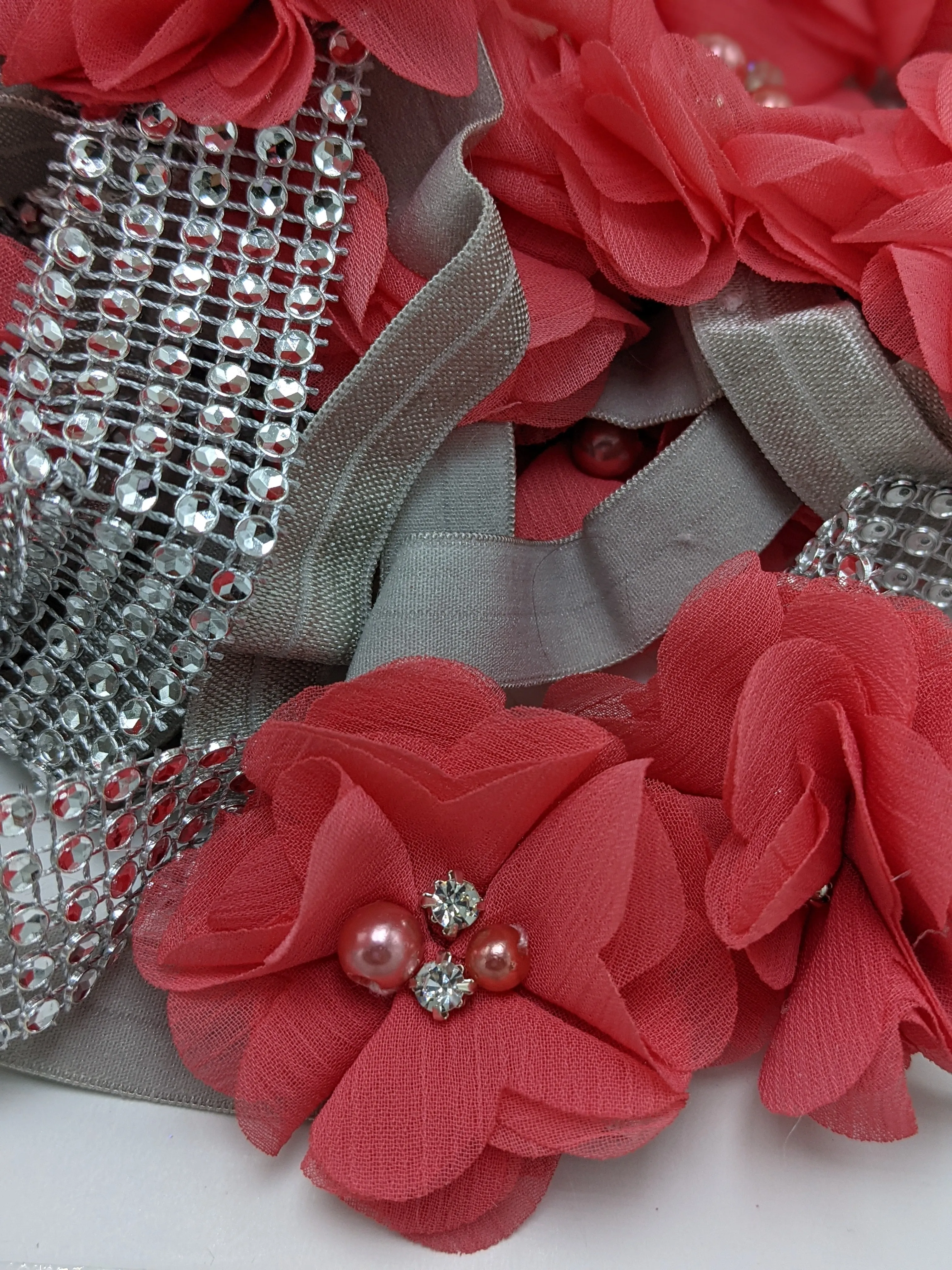 Limited Edition Sparkle wrap collars-Chiffon