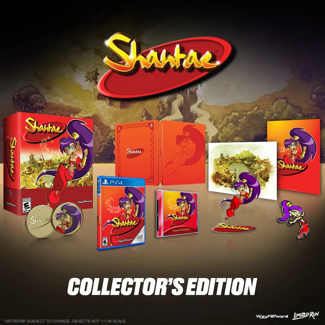 LIMITED RUN #468: SHANTAE COLLECTOR'S EDITION (PS4)