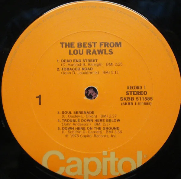 Lou Rawls - The Best From Lou Rawls (2xLP, Comp, Club) (NM or M-)