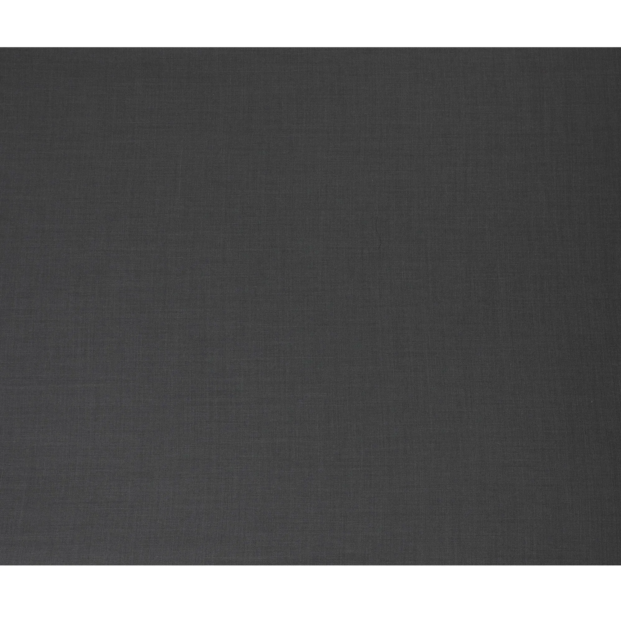 Luxurious Charcoal Super 150's Wool Fabric - Italian Weave Elegance, 150cm Wide - D18248