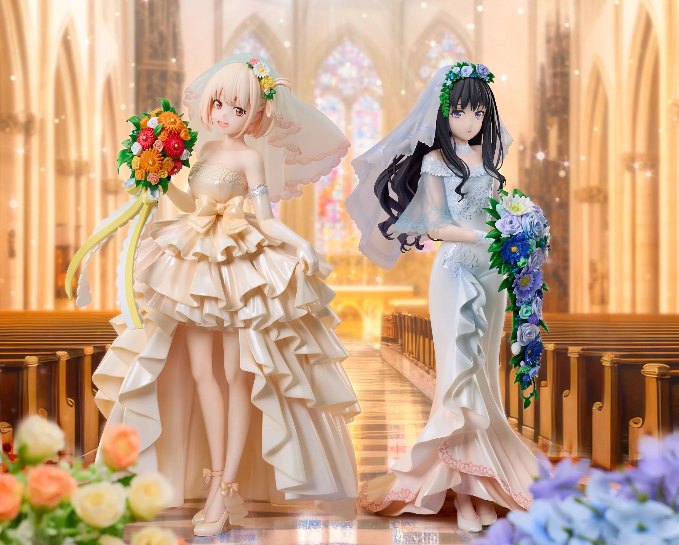 Lycoris Recoil Chisato Nishikigi Wedding Dress Ver. 1/7 Scale Figure