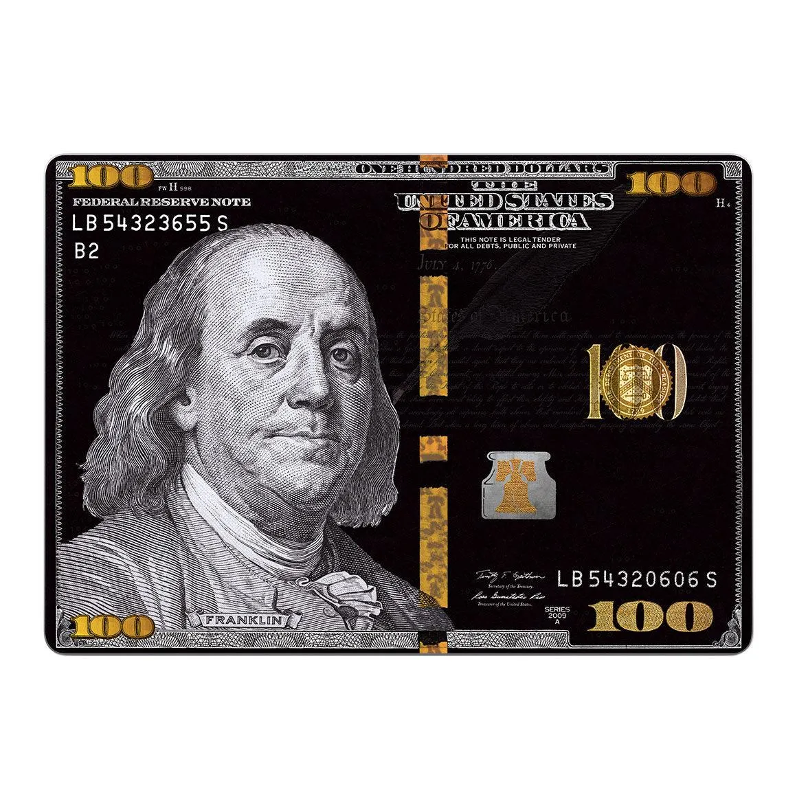 MacBook Pro 14" (2024, M4) US Hundred Dollar Bill Series Skins