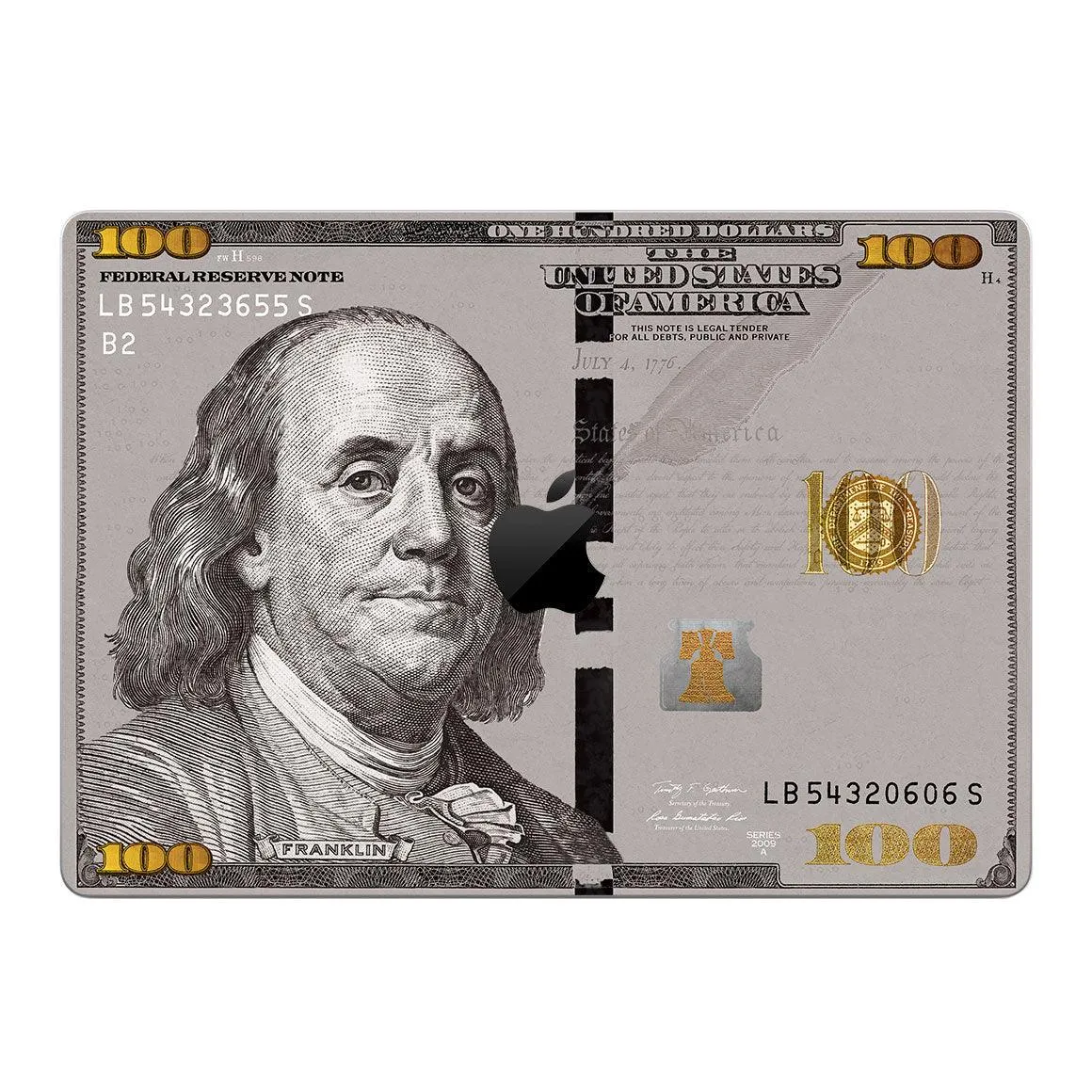 MacBook Pro 14" (2024, M4) US Hundred Dollar Bill Series Skins