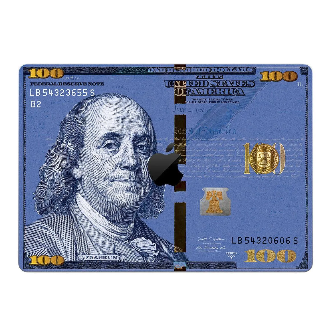 MacBook Pro 14" (2024, M4) US Hundred Dollar Bill Series Skins