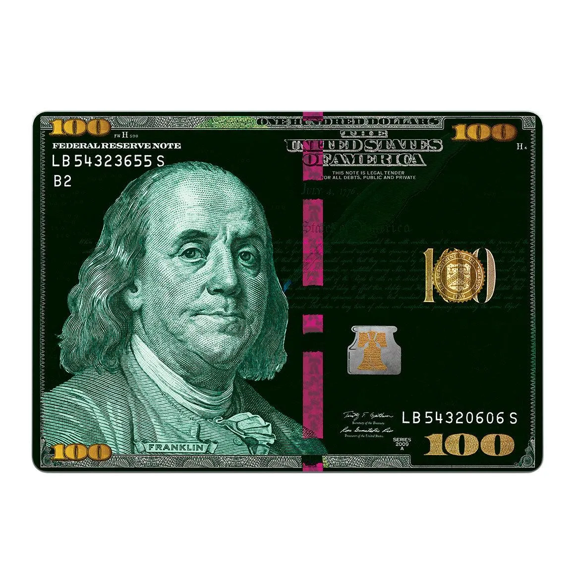 MacBook Pro 14" (2024, M4) US Hundred Dollar Bill Series Skins