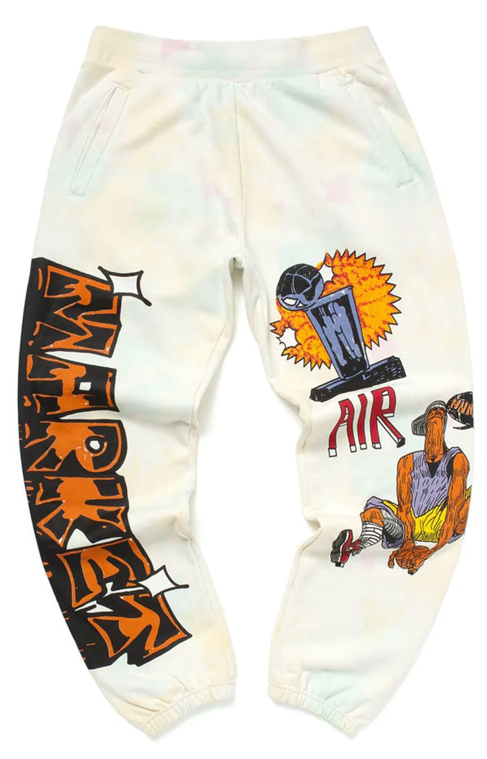 Market Hnnng Tie-Dye Sweatpants - Perry Twinkle Tie-Dye