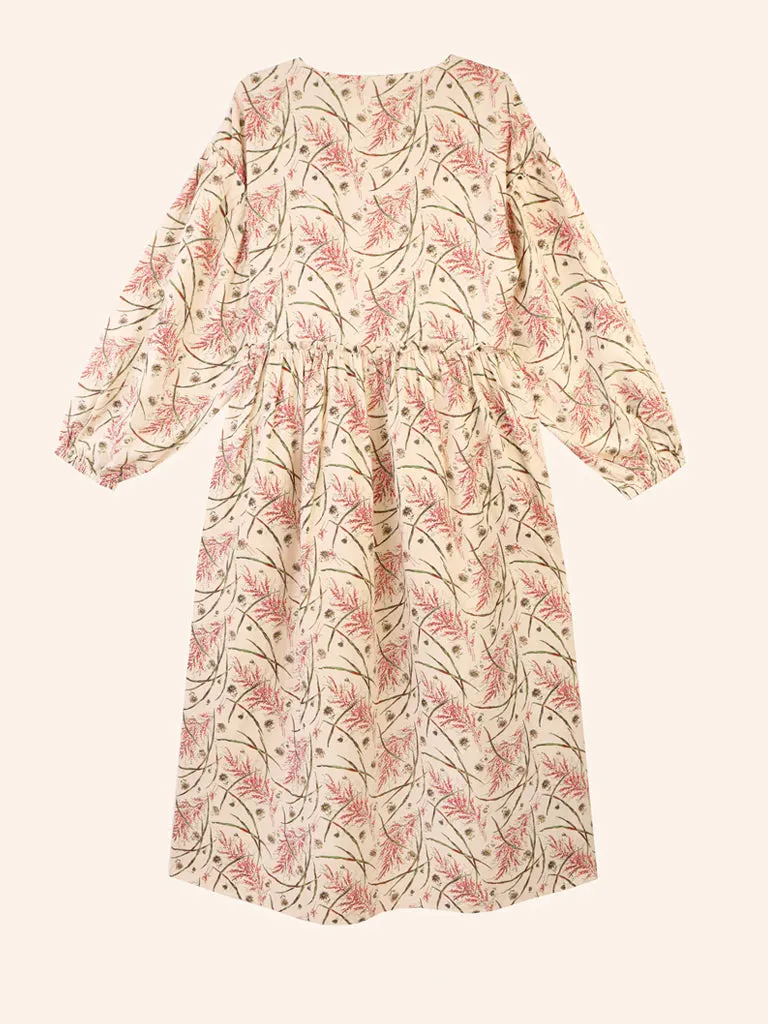 Meadows Kobus Dress in Wheat Floral