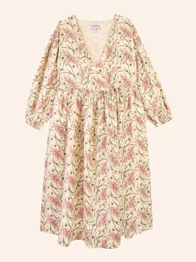 Meadows Kobus Dress in Wheat Floral