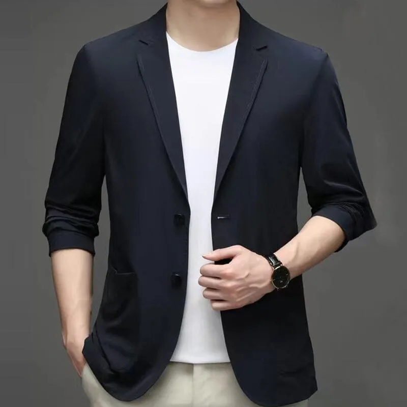 Men's Summer Lightweight Suit Jacket