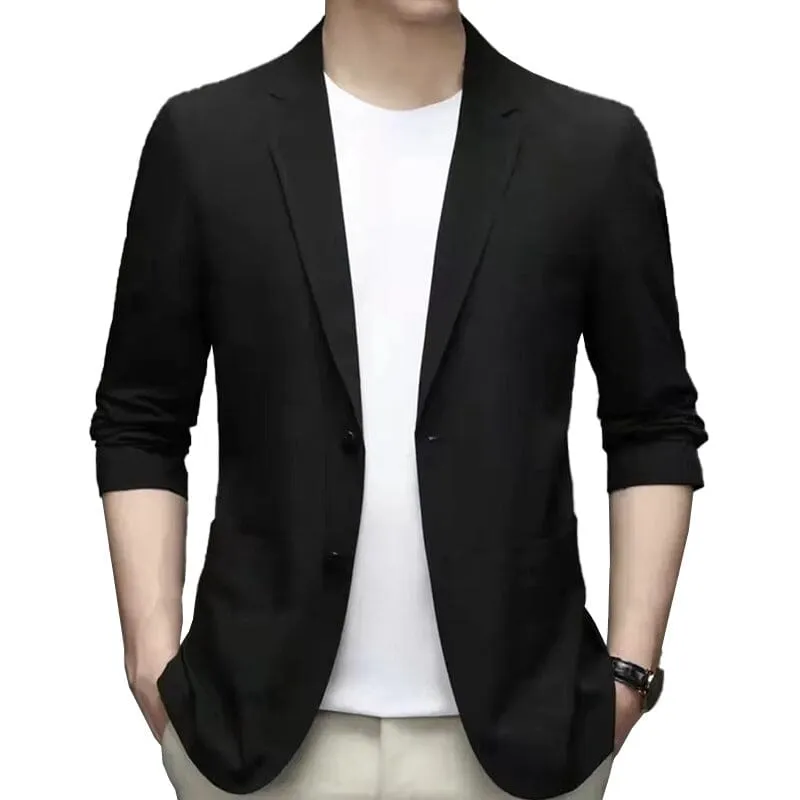 Men's Summer Lightweight Suit Jacket