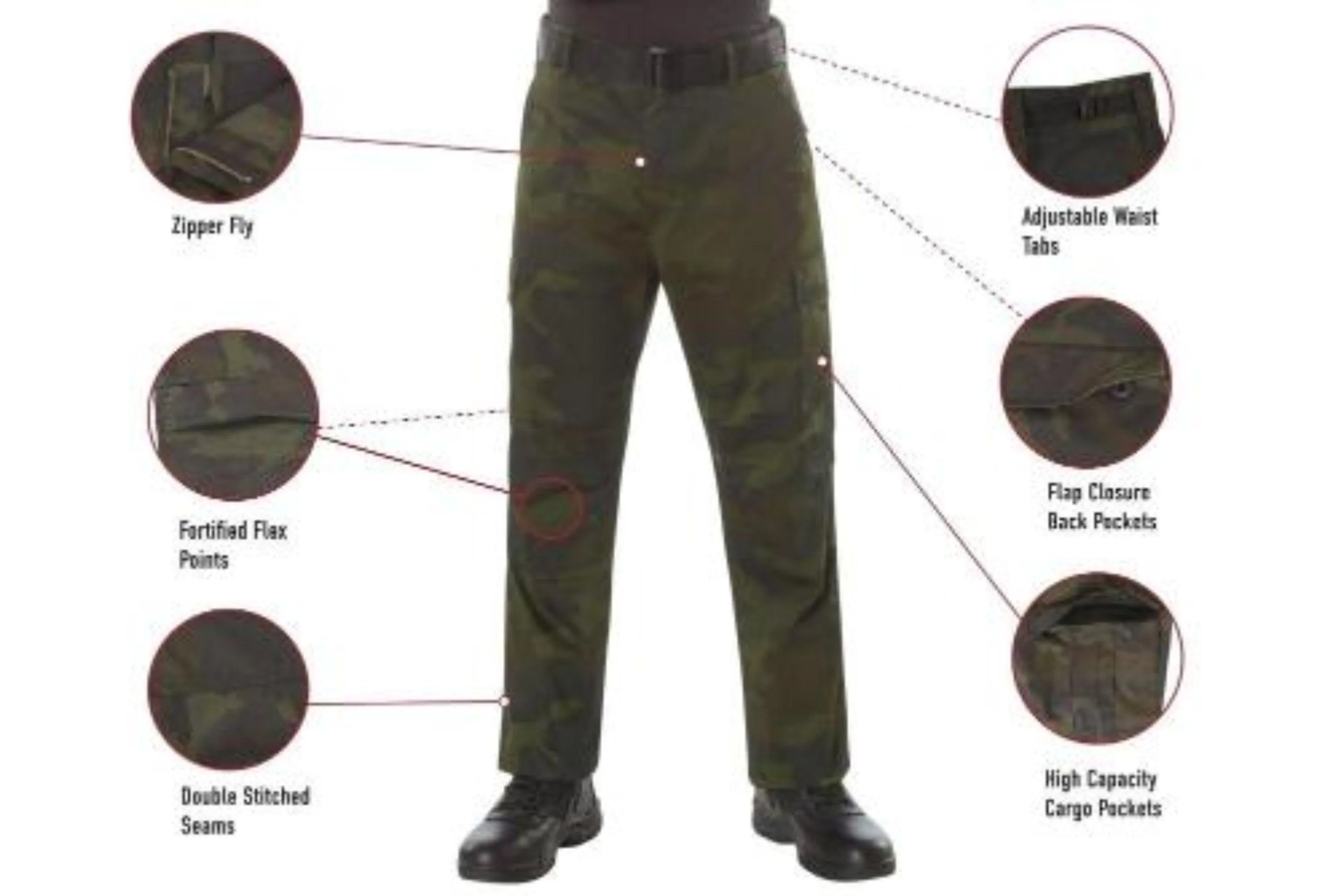 Midnight Camo Tactical BDU Pants