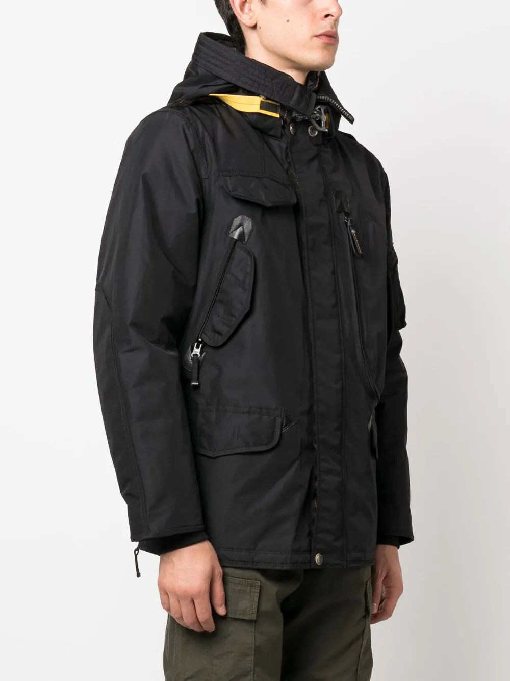 military hooded jacket