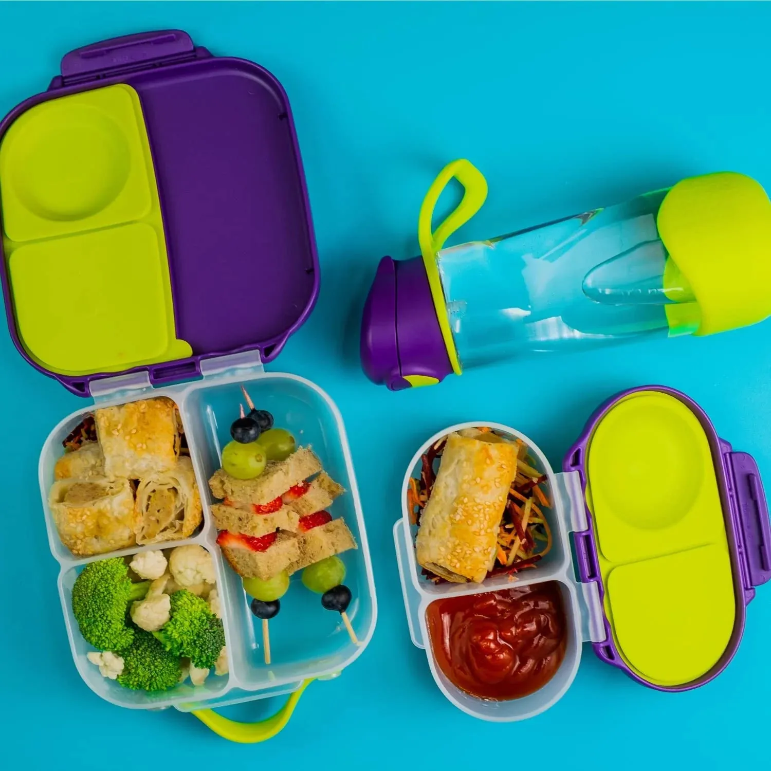 mini lunchbox - blue blaze