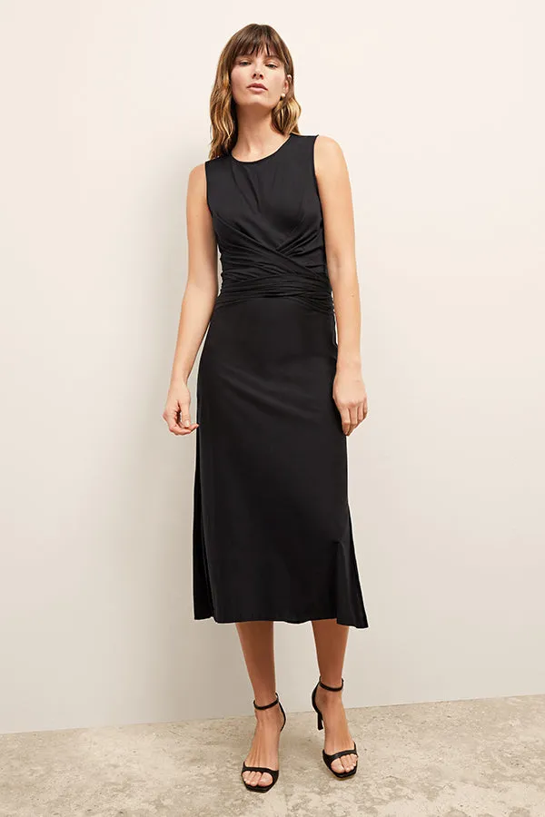 Monte Dress - Organic Jersey Pima Cotton :: Black